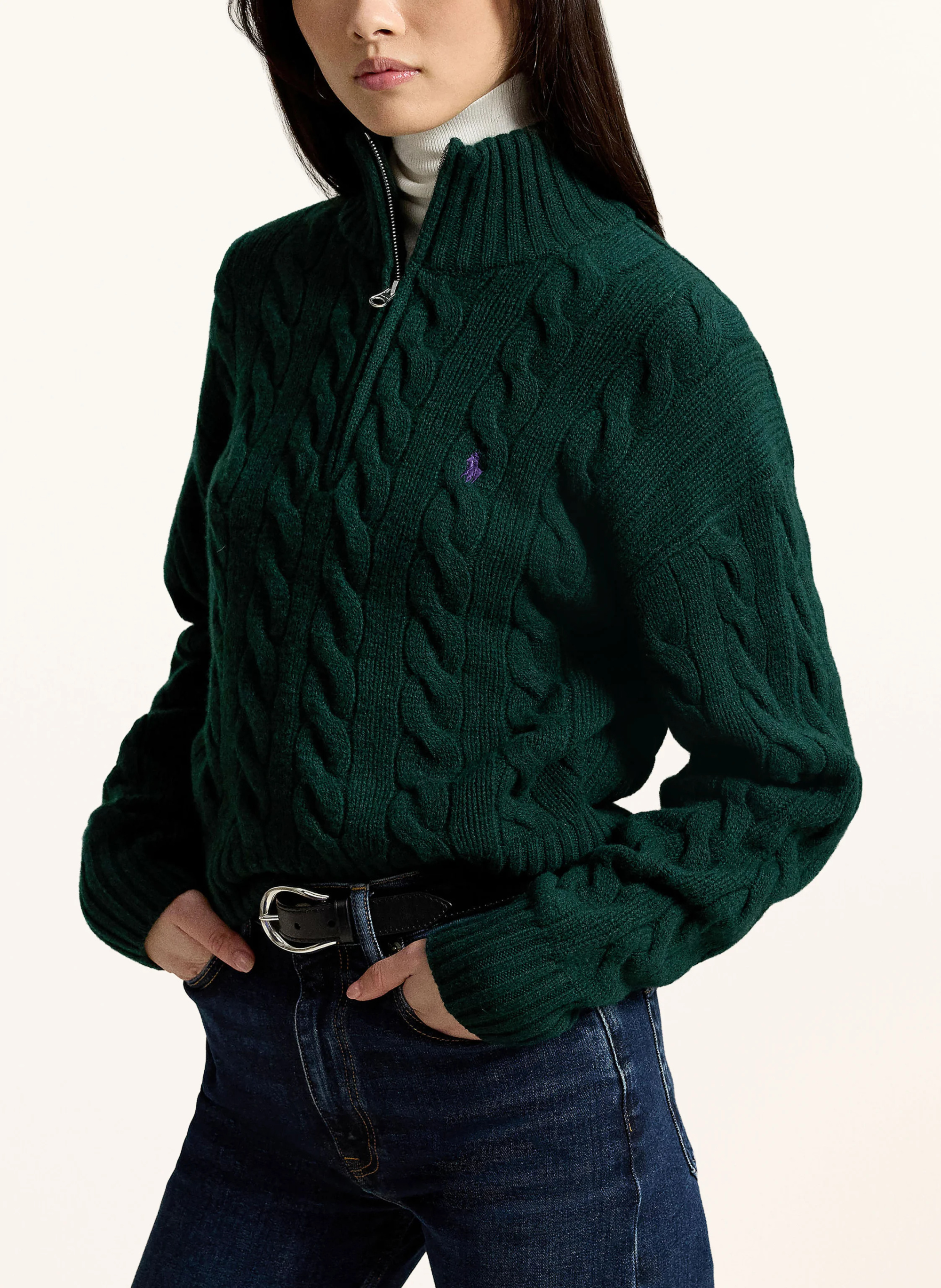 POLO RALPH LAUREN Pullover – DUNKELGRÜN