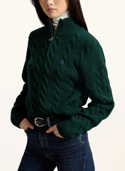 POLO RALPH LAUREN Pullover – DUNKELGRÜN
