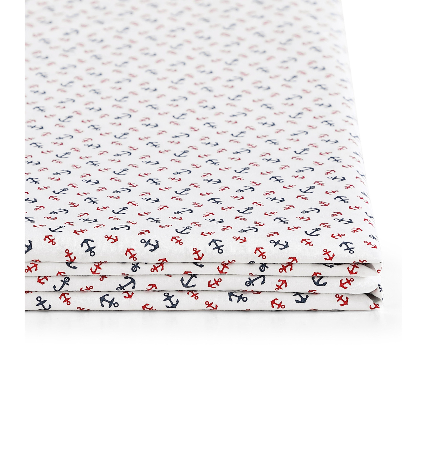 Tommy Hilfiger Printed 200-Thread Count Cotton Percale Sheet Set - Atlantic Anchors