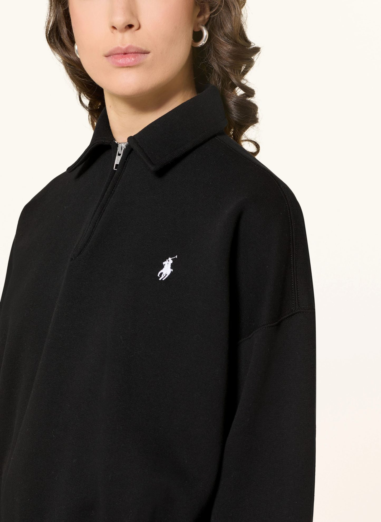 POLO RALPH LAUREN Sweat-Troyer – SCHWARZ