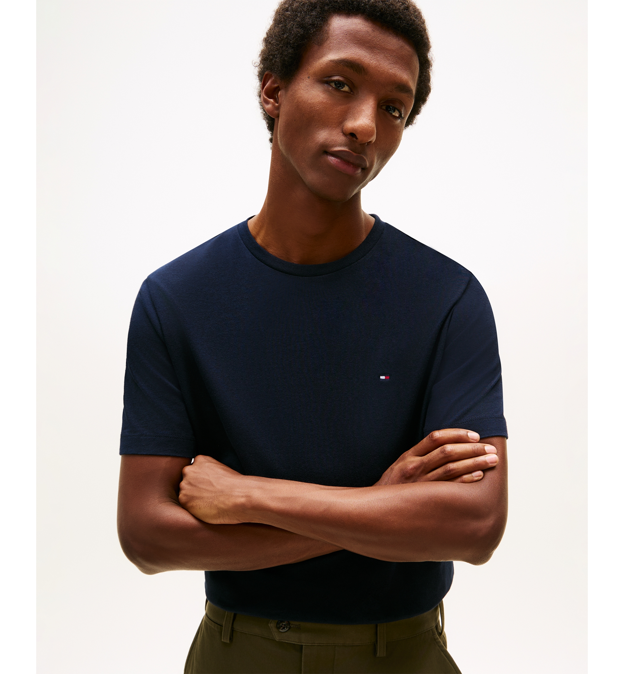 Tommy Hilfiger Men's Essential Regular-Fit T-Shirt - Desert Sky