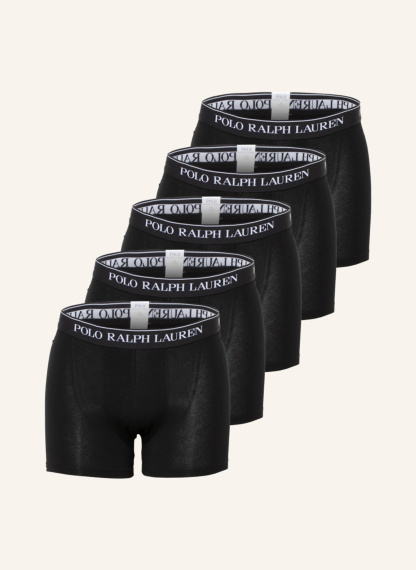 POLO RALPH LAUREN 5er-Pack Boxershorts – SCHWARZ
