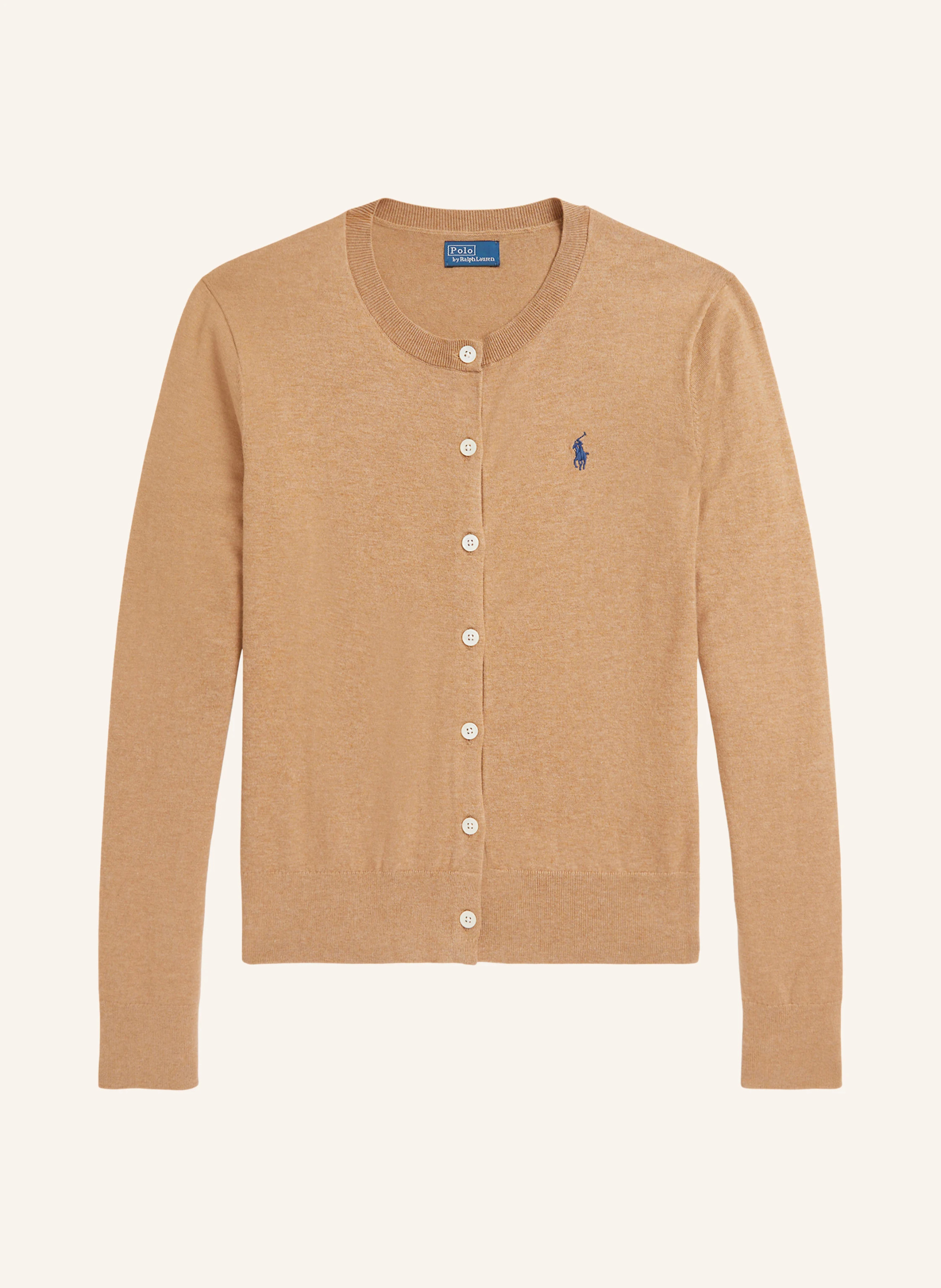 POLO RALPH LAUREN Strickjacke – CAMEL