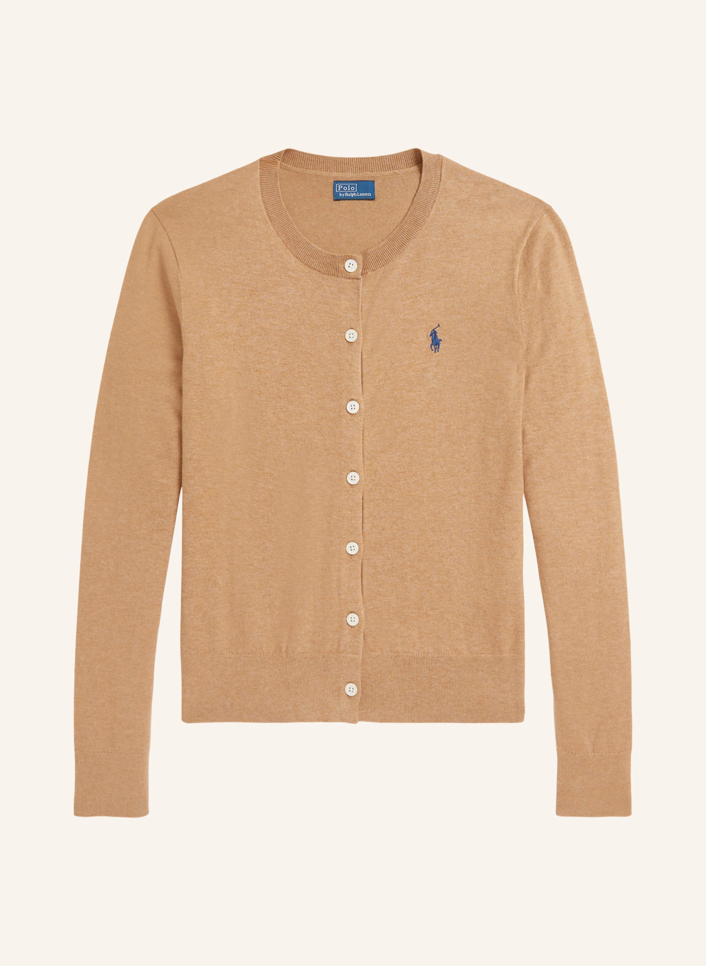 POLO RALPH LAUREN Strickjacke – CAMEL