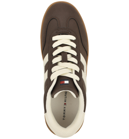 Tommy Hilfiger Women's Maisie Low Profile Lace-Up Sneakers - Dark Brown