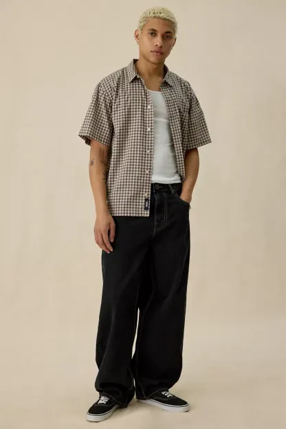 BDG Big & Baggy Fit Jeans - Flat Flint
