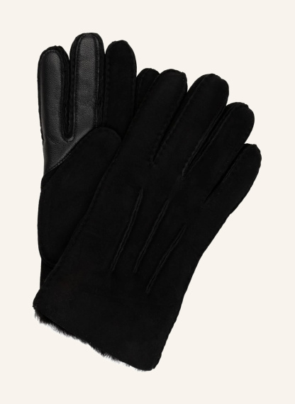 UGG Lederhandschuhe – SCHWARZ
