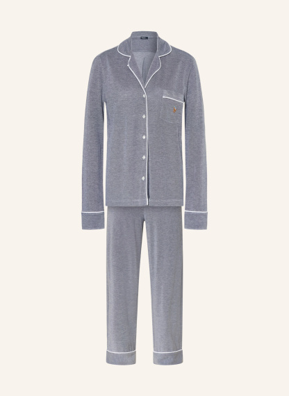 POLO RALPH LAUREN Schlafanzug – BLAU / WEISS