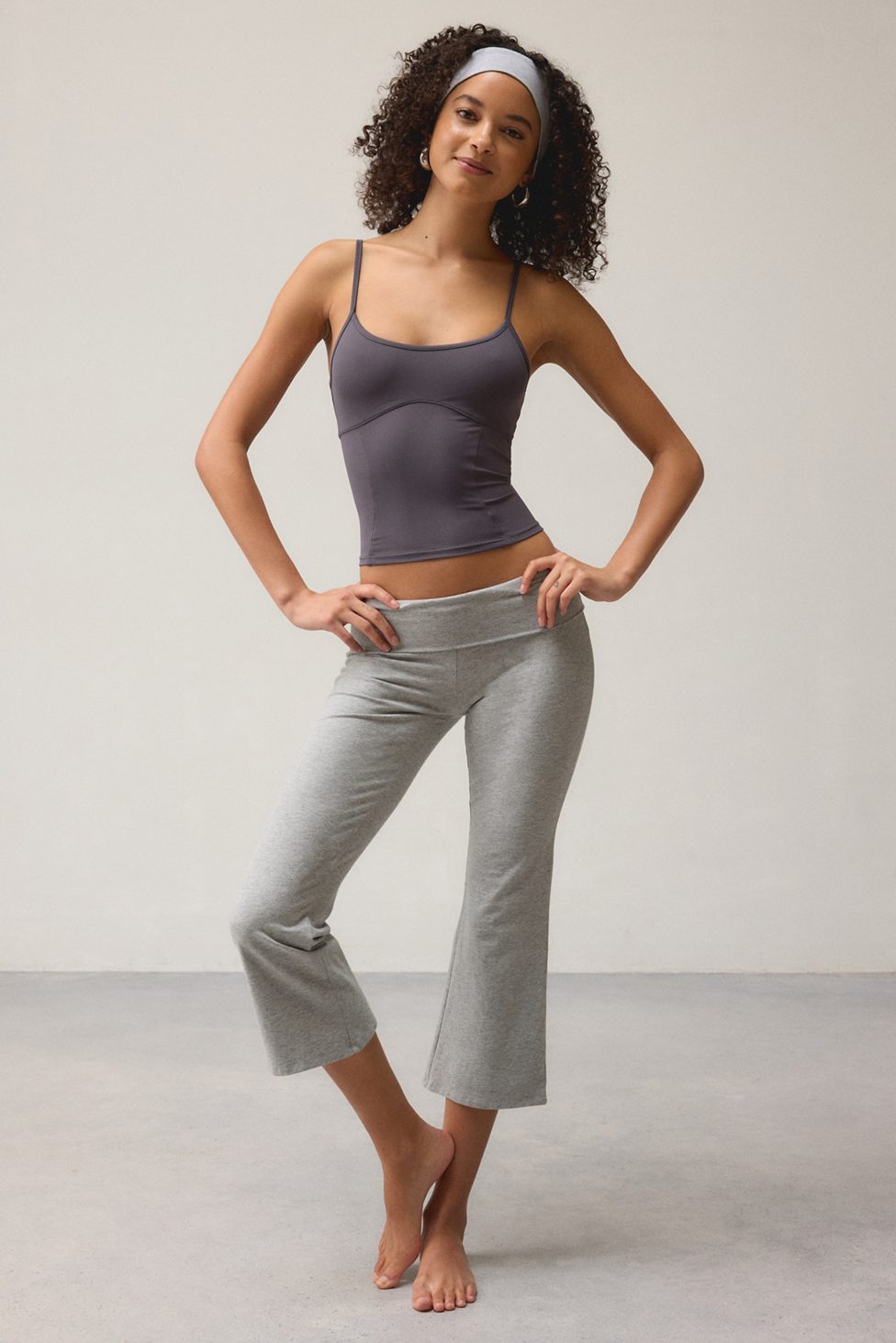Out From Under Fuseform Cutout Cami - Dark Grey
