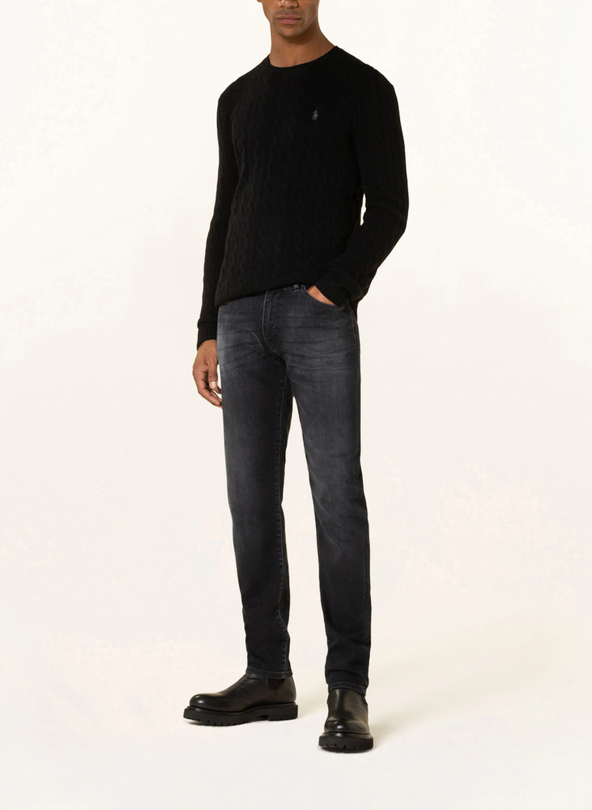 POLO RALPH LAUREN Pullover – SCHWARZ