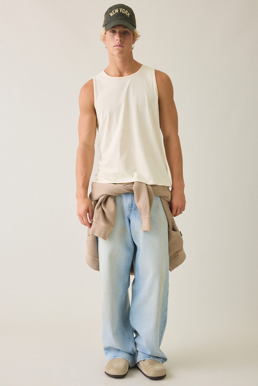 Standard Cloth Maddox Tank Top - White