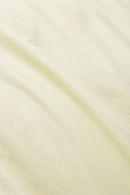 Jordan Reversible Piped Edge Cotton Percale Duvet Cover - Skywriting/Green Combo