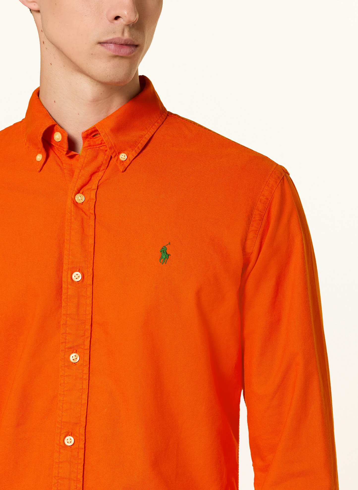 POLO RALPH LAUREN Oxfordhemd Custom Fit – ORANGE (1)