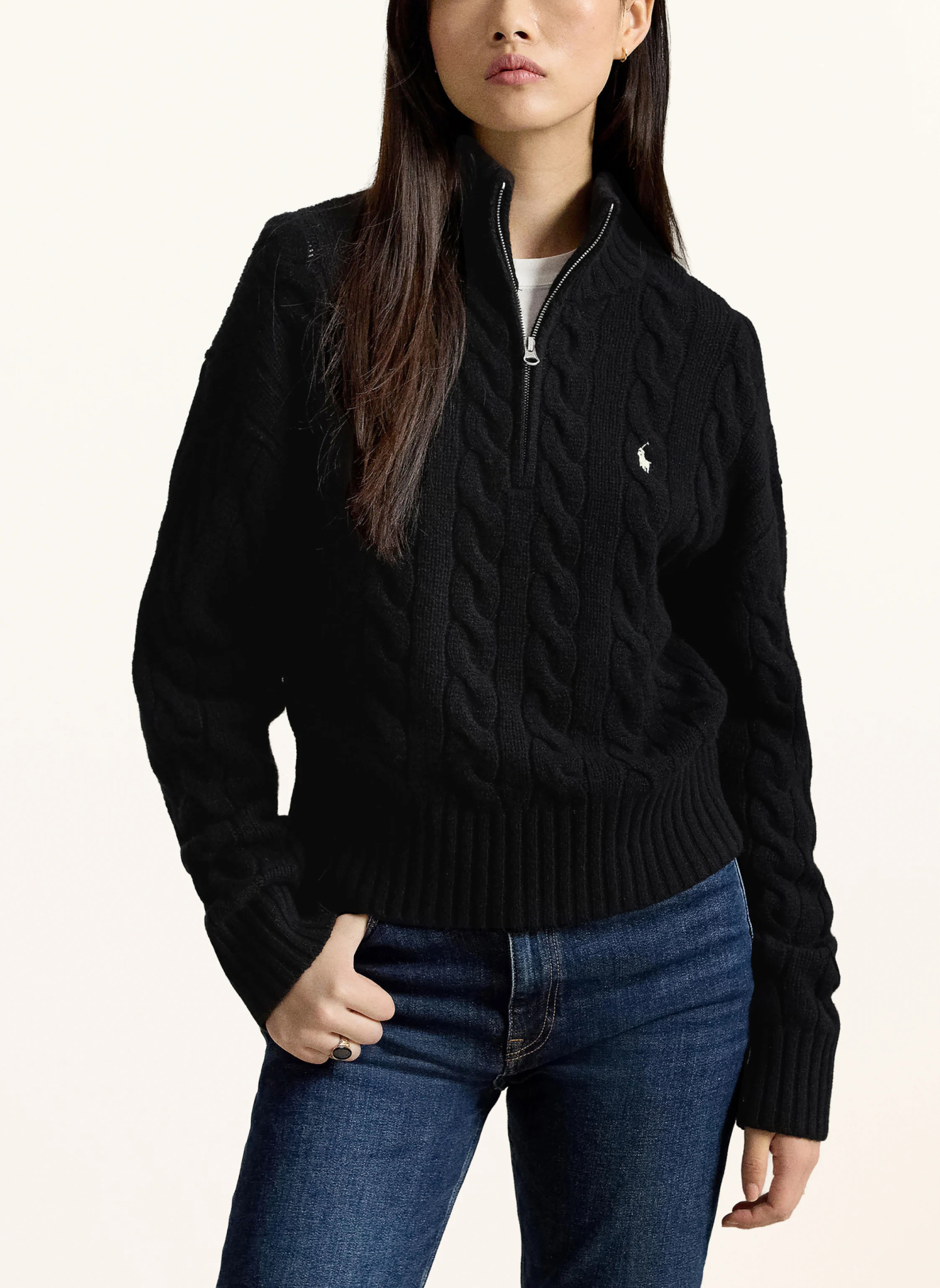 POLO RALPH LAUREN Pullover – SCHWARZ