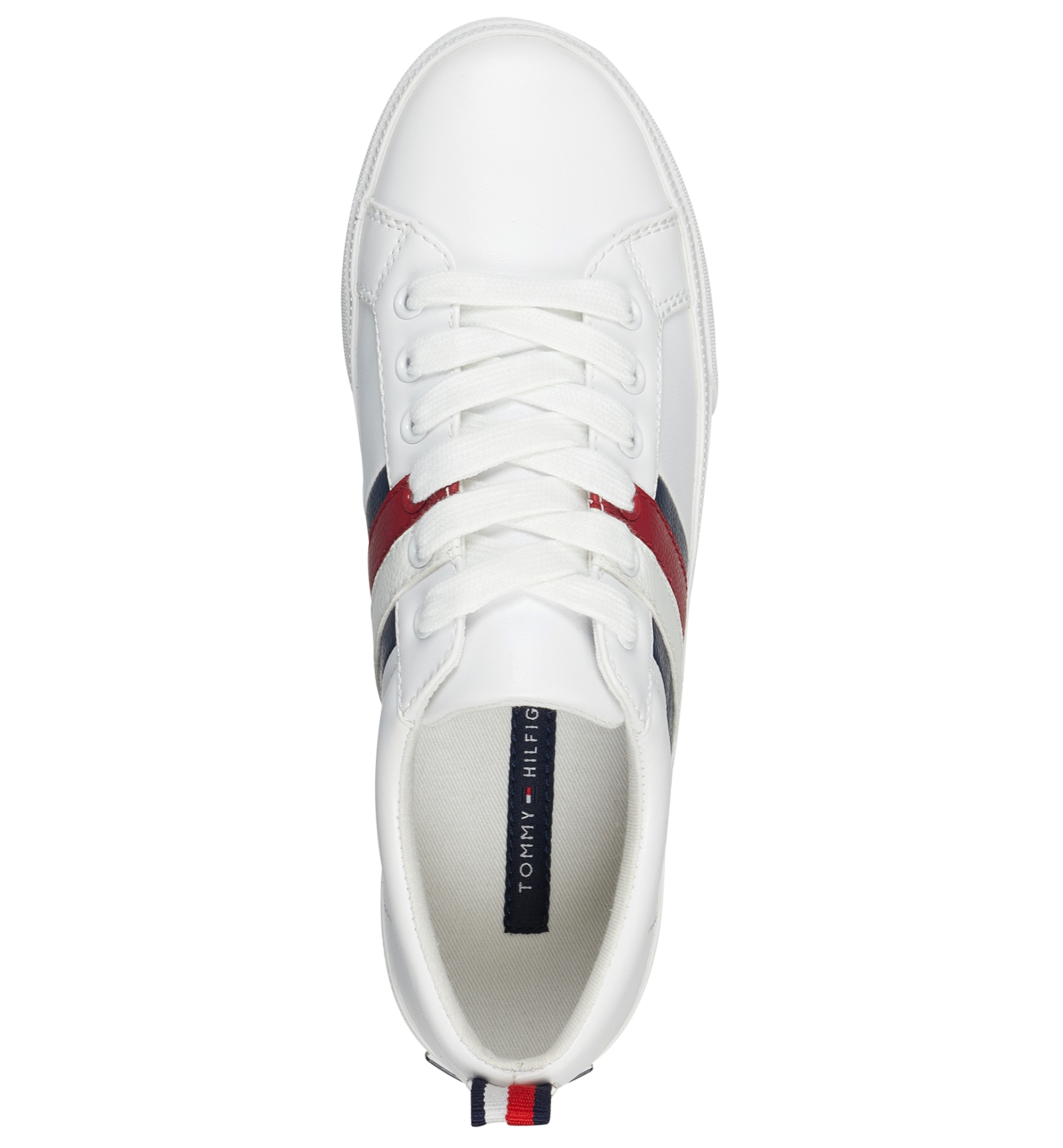 Tommy Hilfiger Women's Lireai Lace up Sneakers - White
