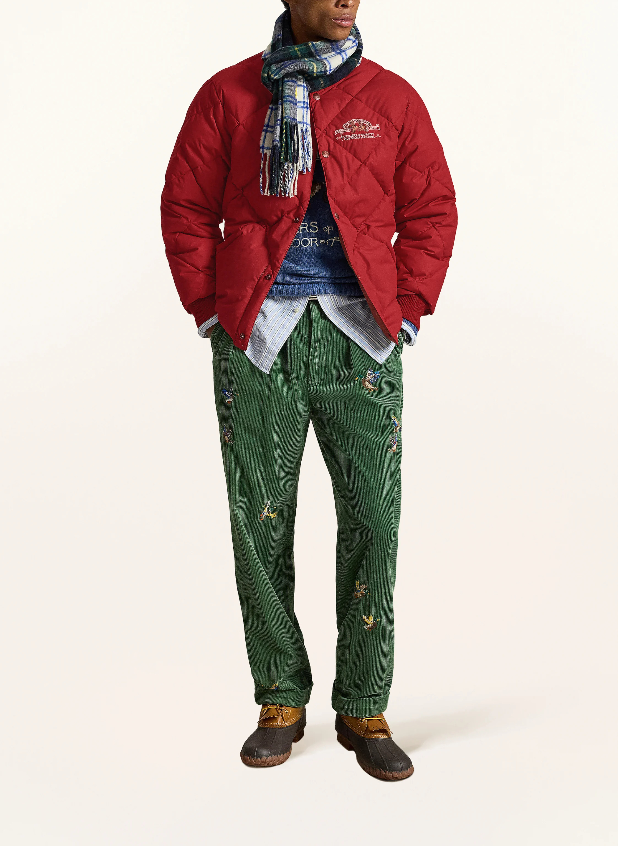 POLO RALPH LAUREN Daunenjacke – ROT
