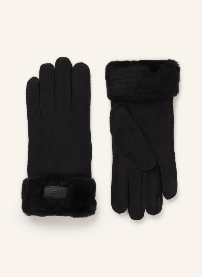 UGG Lederhandschuhe – SCHWARZ