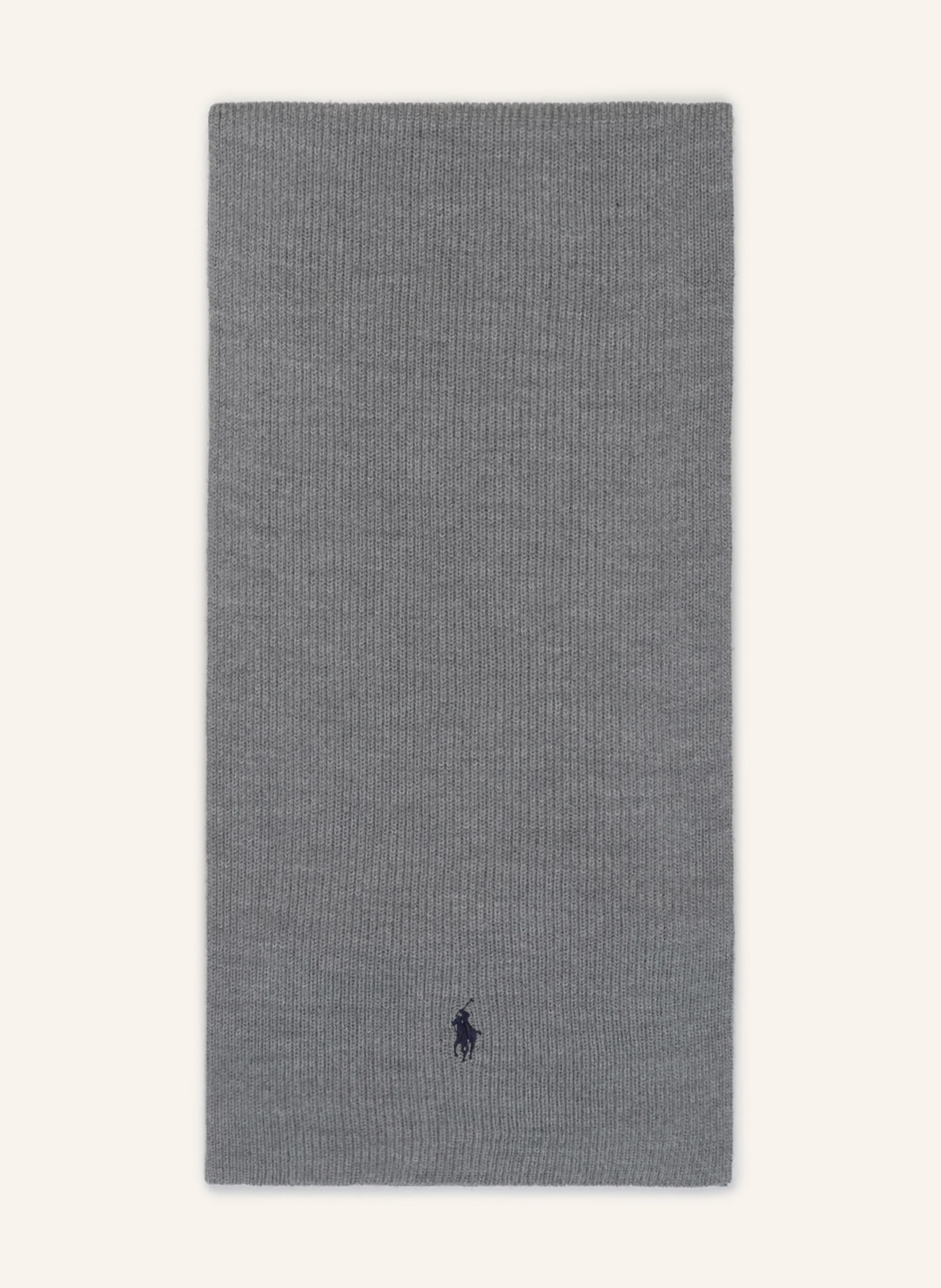 POLO RALPH LAUREN Schal aus Merinowolle – GRAU