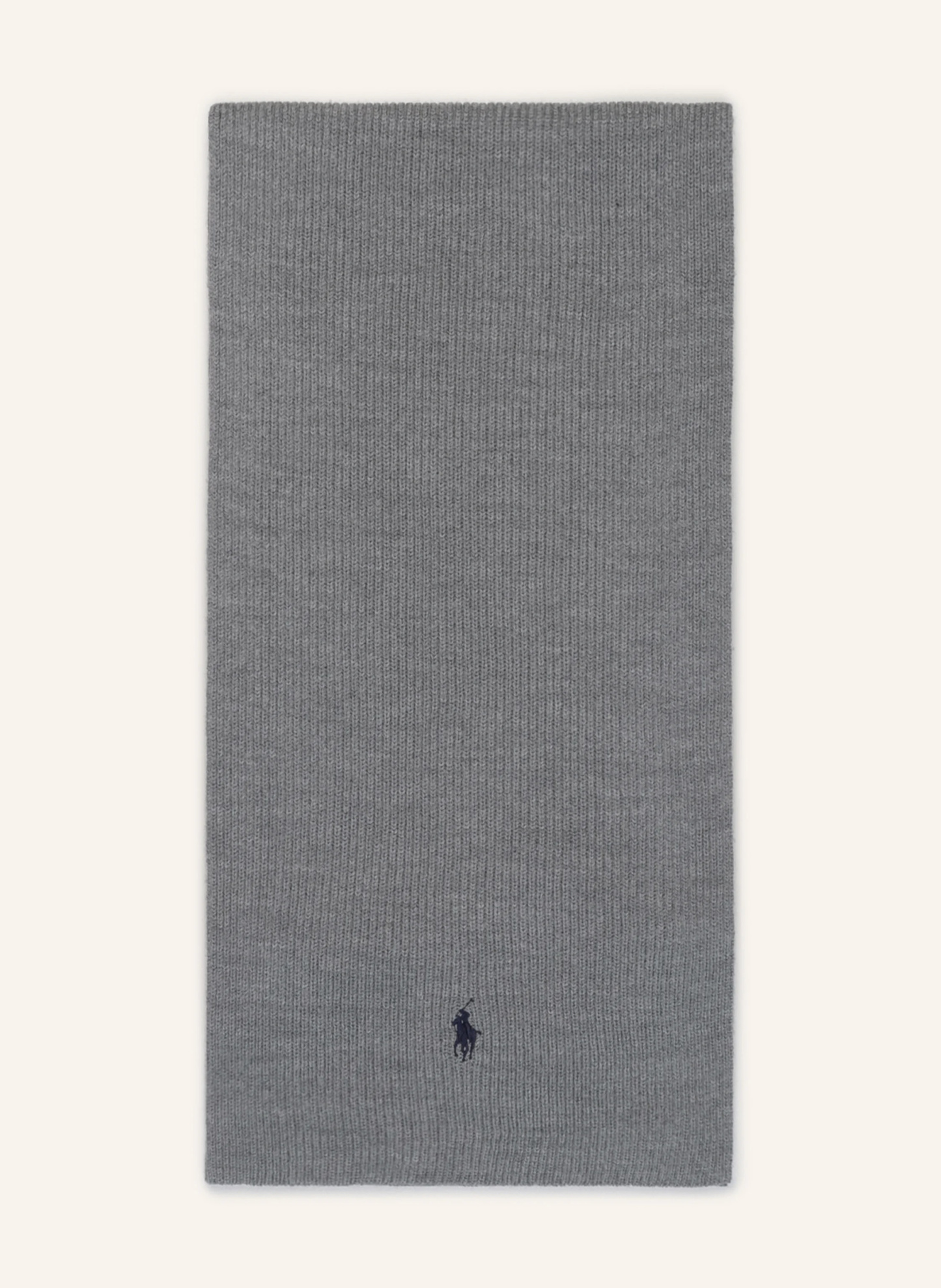 POLO RALPH LAUREN Schal aus Merinowolle – GRAU