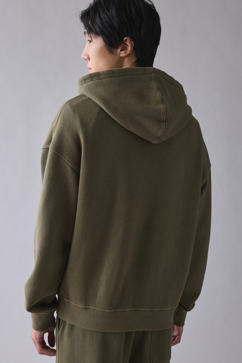 Standard Cloth Pregame Hoodie Sweatshirt - Burnt Olive Wash