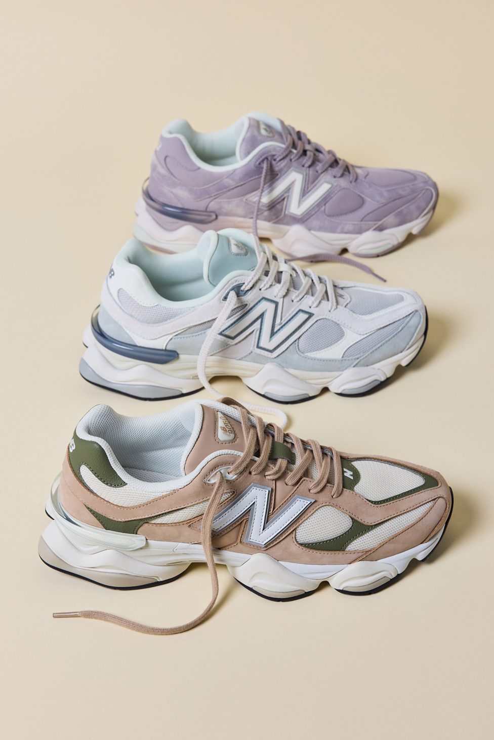New Balance 9060 Sneakers - Truffle Salt/Sea Salt