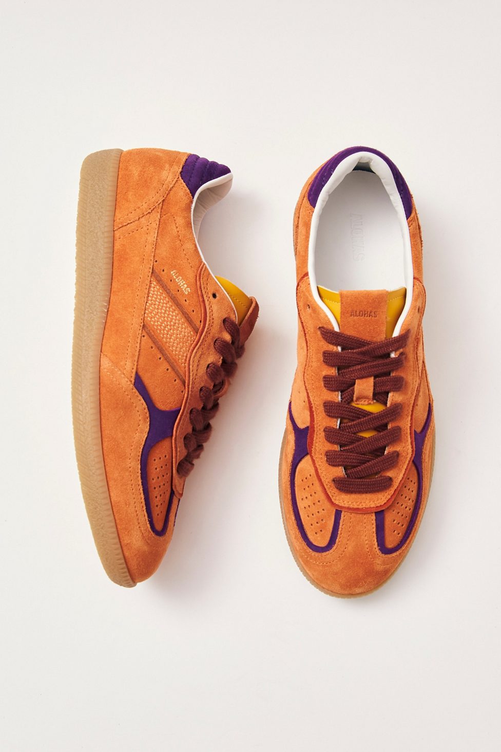 ALOHAS tb. 490 Leather Sneakers - Rife Orange