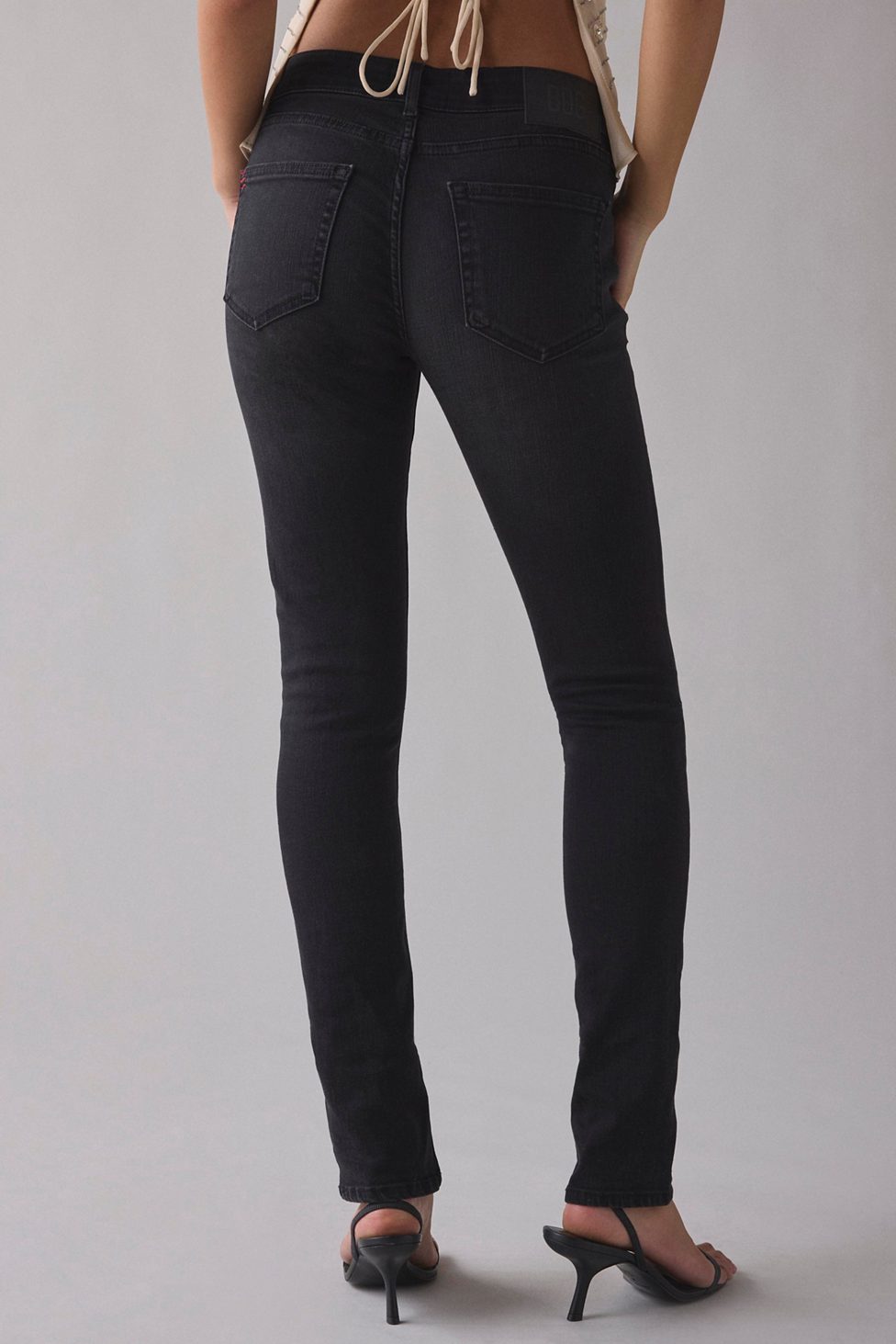 BDG Skylar Low-Rise Skinny Jeans - Black