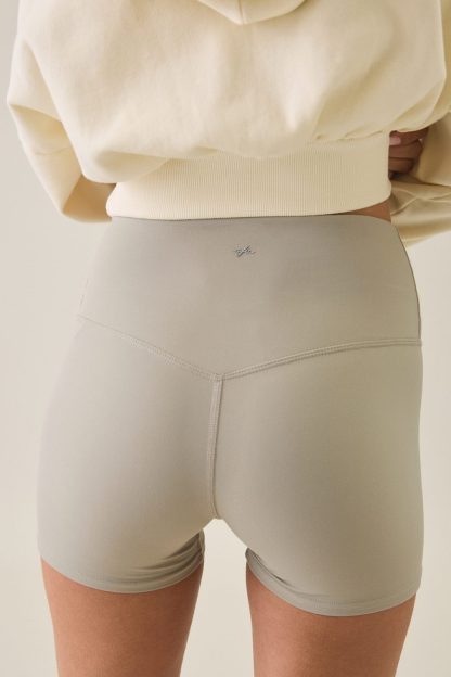 Out From Under Saturday Sculpt Bike Shorts - Stone