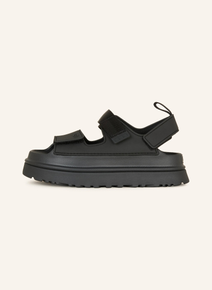 UGG Plateau-Sandalen GOLDENGLOW – SCHWARZ