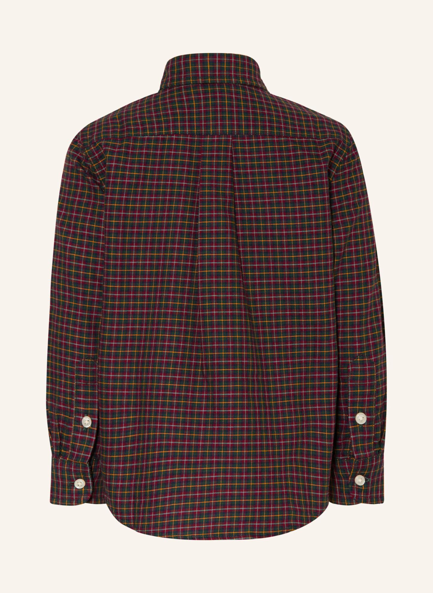 POLO RALPH LAUREN Hemd – DUNKELGRÜN / DUNKELROT / DUNKELGELB