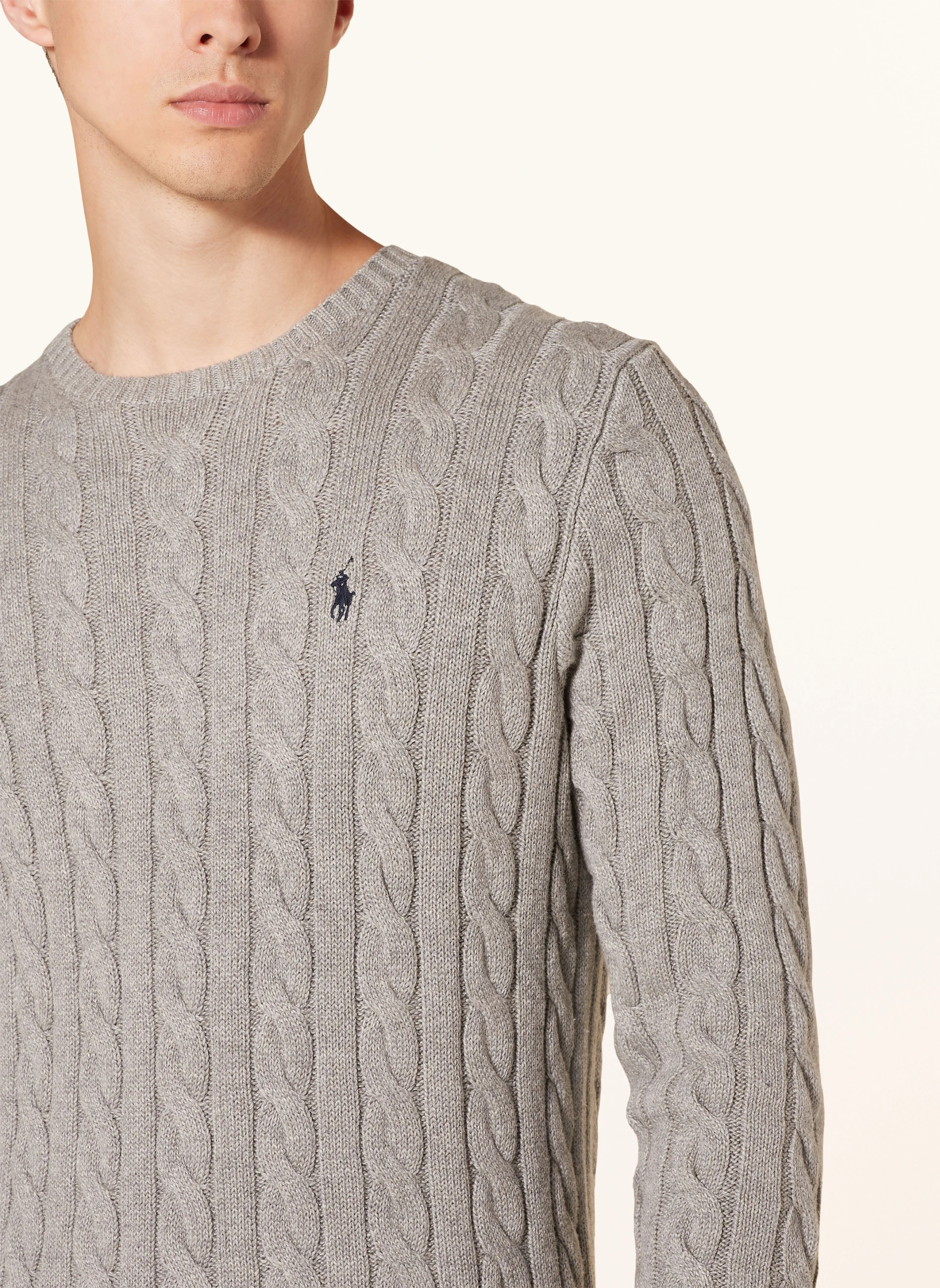 POLO RALPH LAUREN Pullover – HELLGRAU