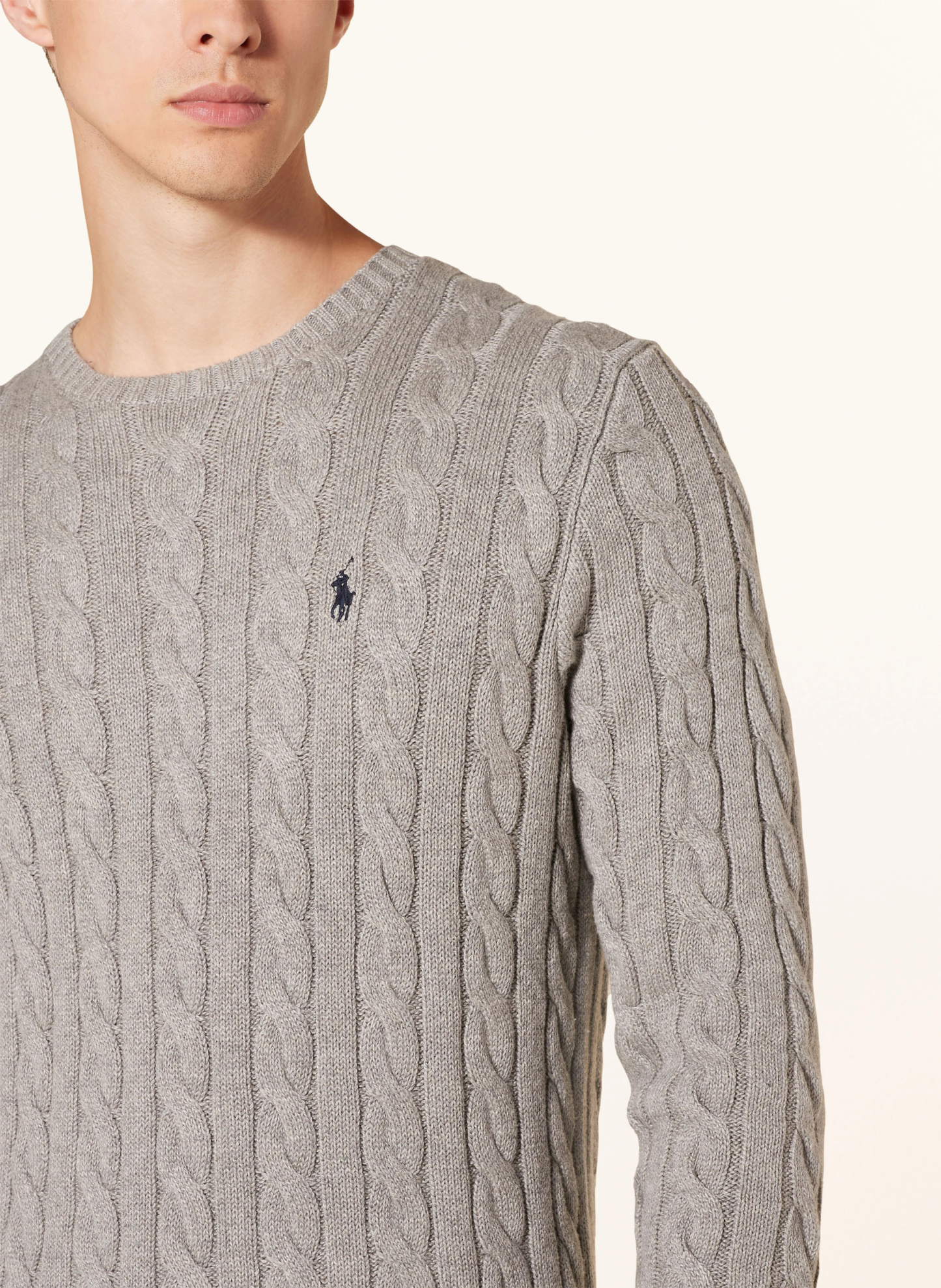 POLO RALPH LAUREN Pullover – HELLGRAU
