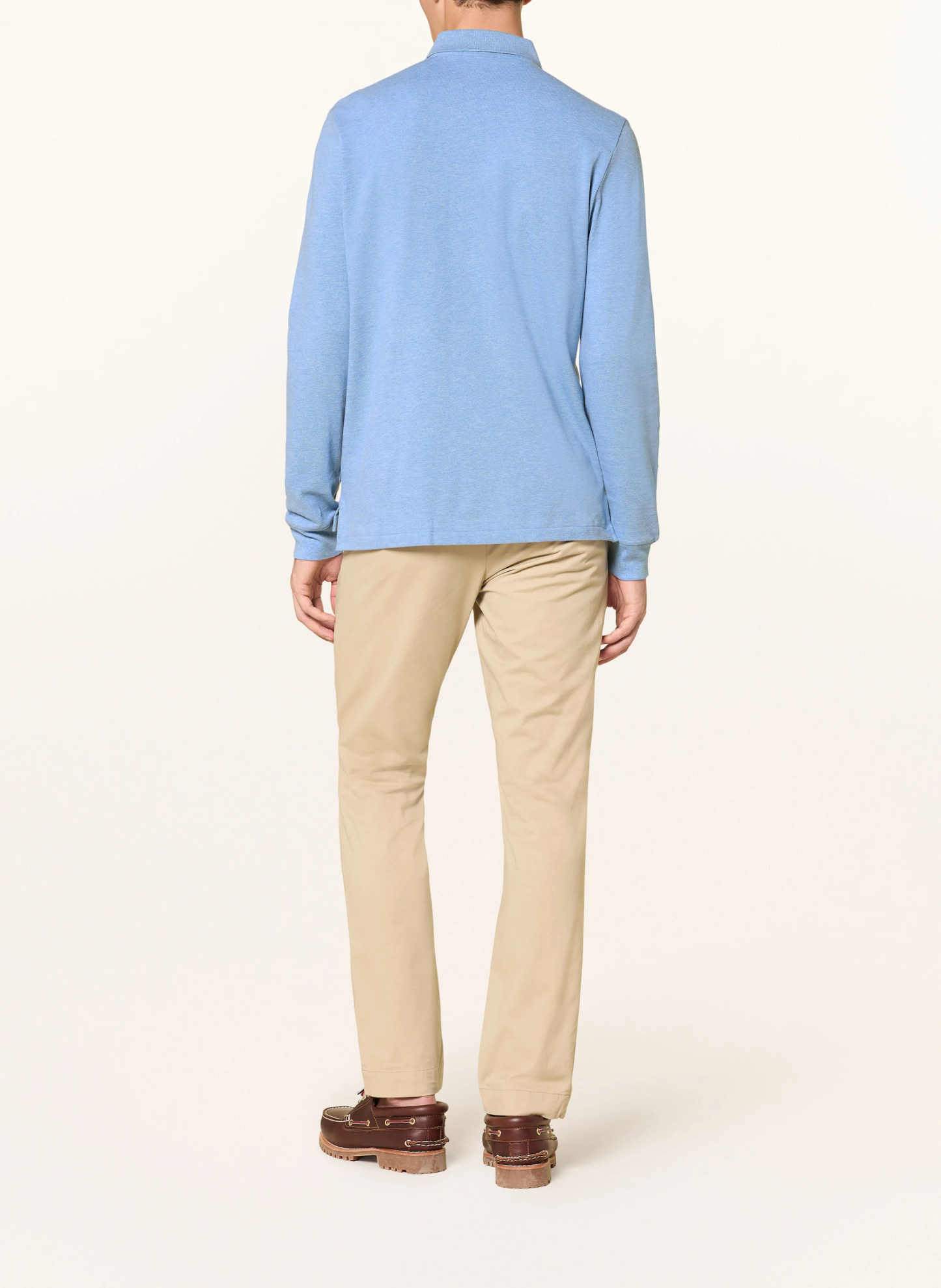 POLO RALPH LAUREN Piqué-Poloshirt Custom Slim Fit – HELLBLAU