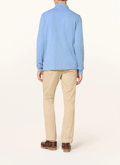 POLO RALPH LAUREN Piqué-Poloshirt Custom Slim Fit – HELLBLAU