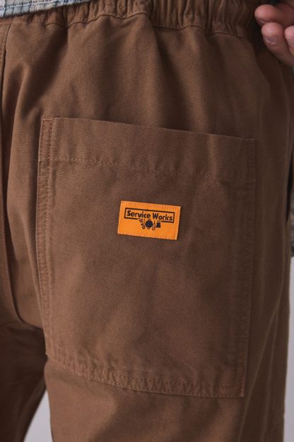 Service Works Classic Chef Pants - Brown
