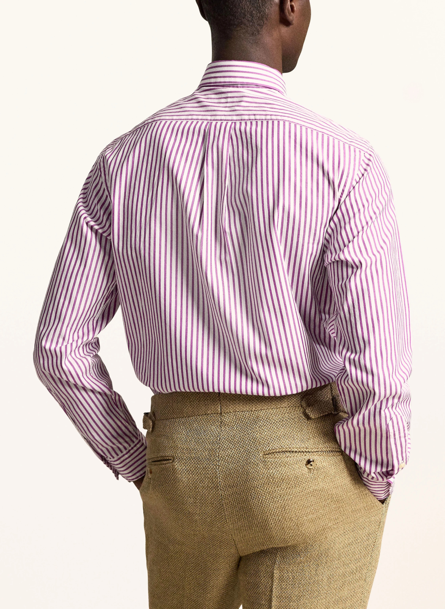 POLO RALPH LAUREN Hemd Custom Fit – LILA / WEISS (2)