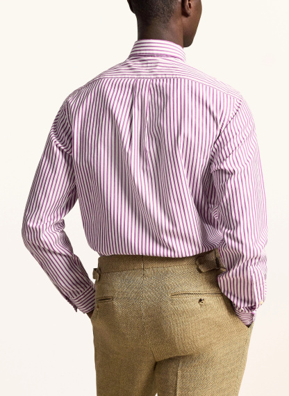 POLO RALPH LAUREN Hemd Custom Fit – LILA / WEISS (2)