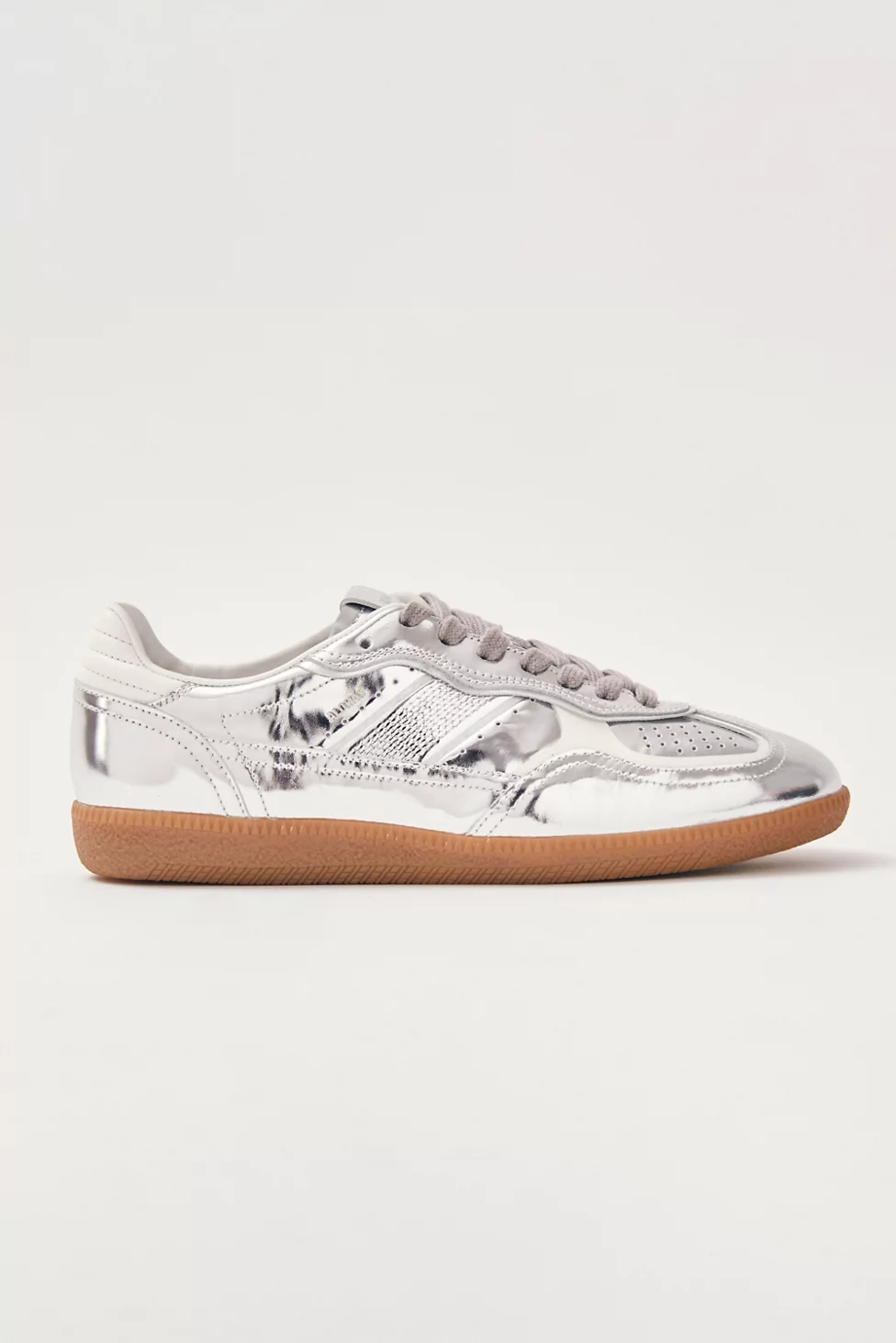 ALOHAS tb. 490 Leather Sneakers - Rife Shimmer Silver Cream