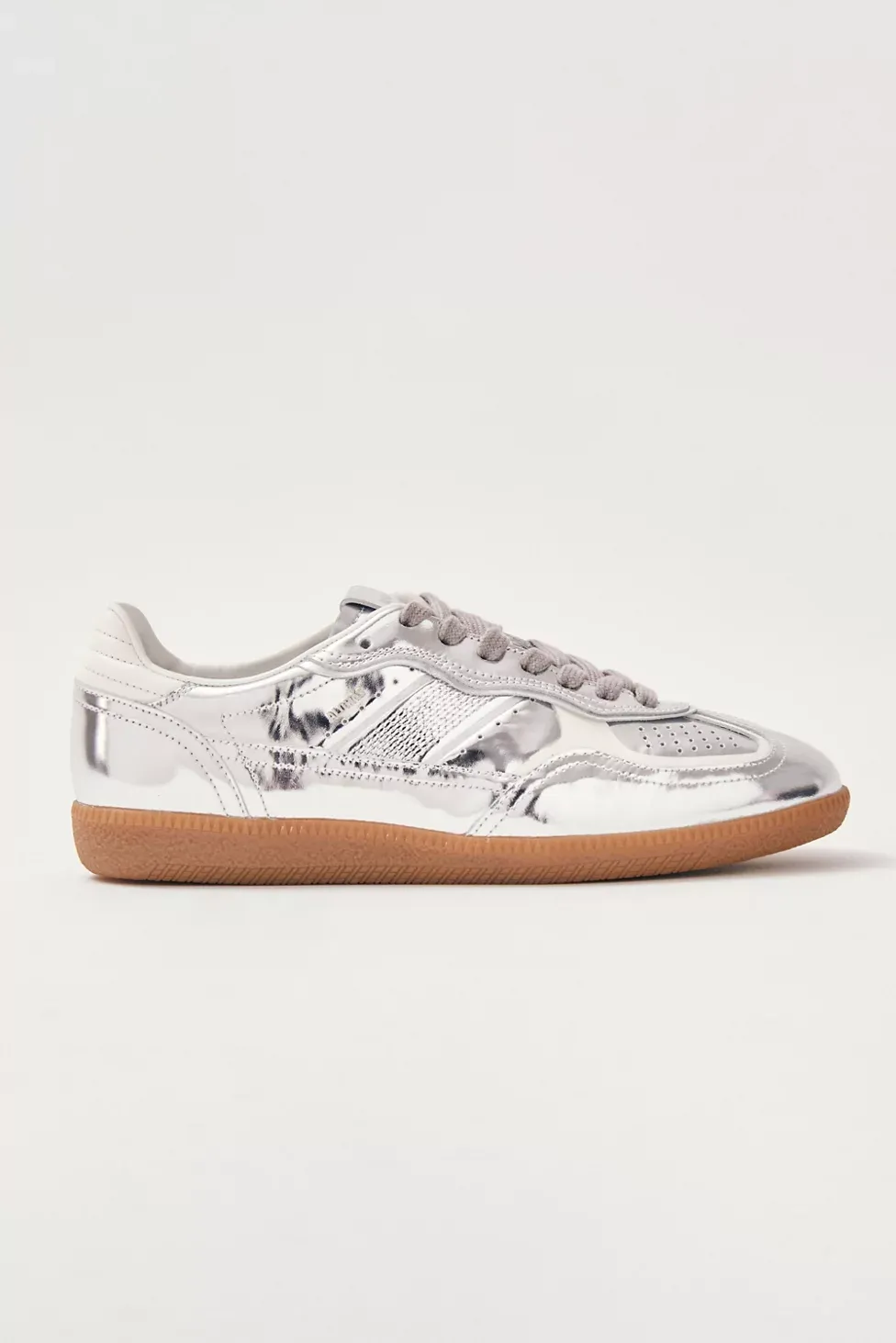 ALOHAS tb. 490 Leather Sneakers - Rife Shimmer Silver Cream