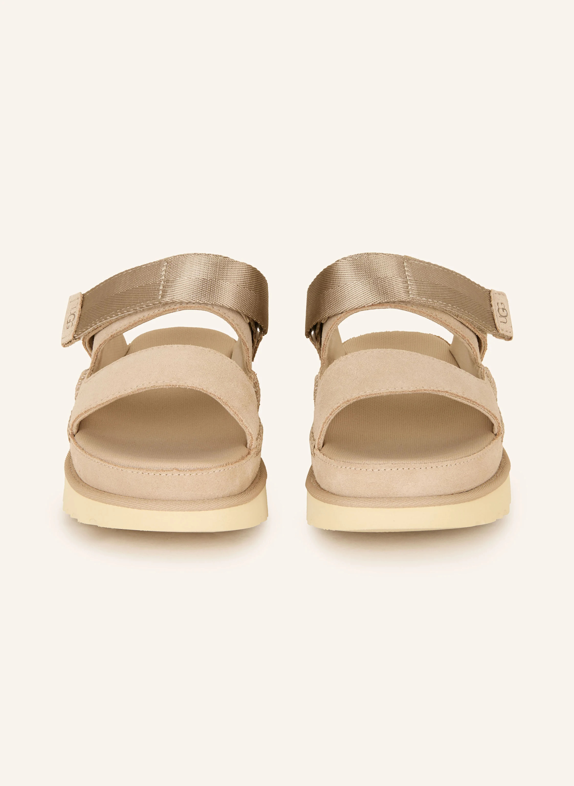 UGG Pantoletten GOLDENSTAR GLIDE – HELLBRAUN