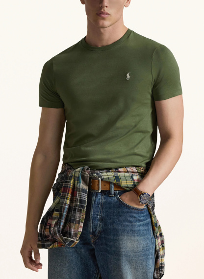 POLO RALPH LAUREN T-Shirt – OLIV / CREME