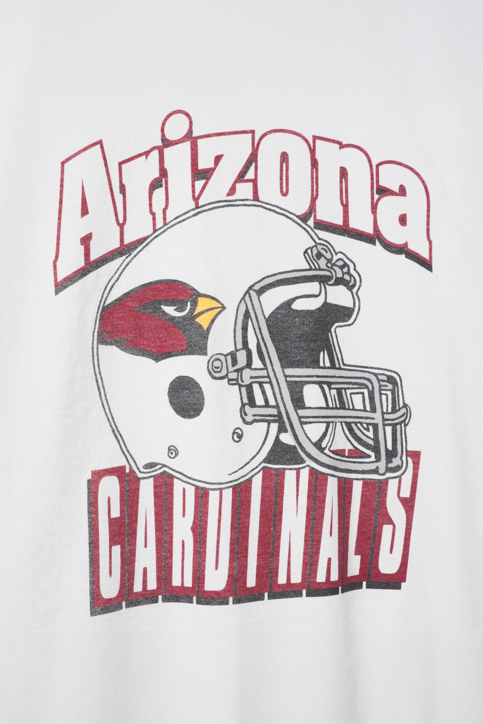 Junk Food NFL Throwback Helmet Flea Market Tee - Arizona Cardinals