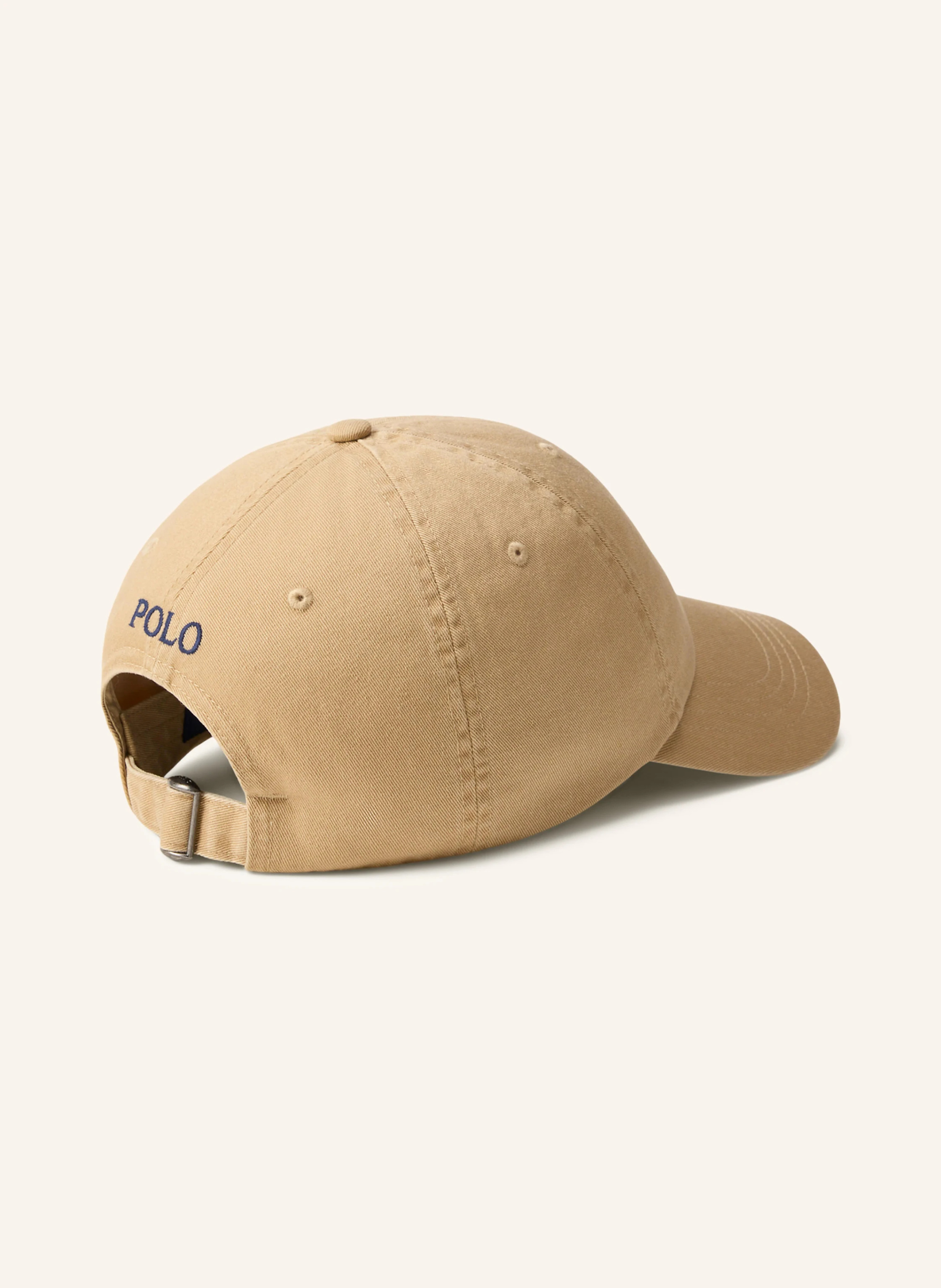 POLO RALPH LAUREN Cap – BEIGE / DUNKELGRAU