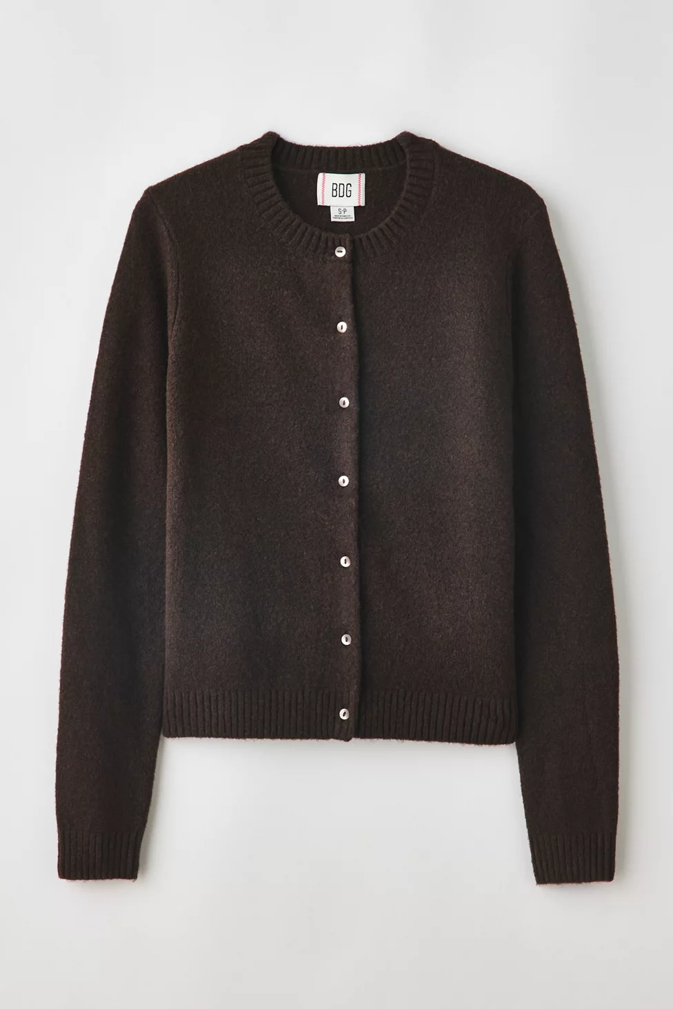 BDG So Soft Cardigan - Brown