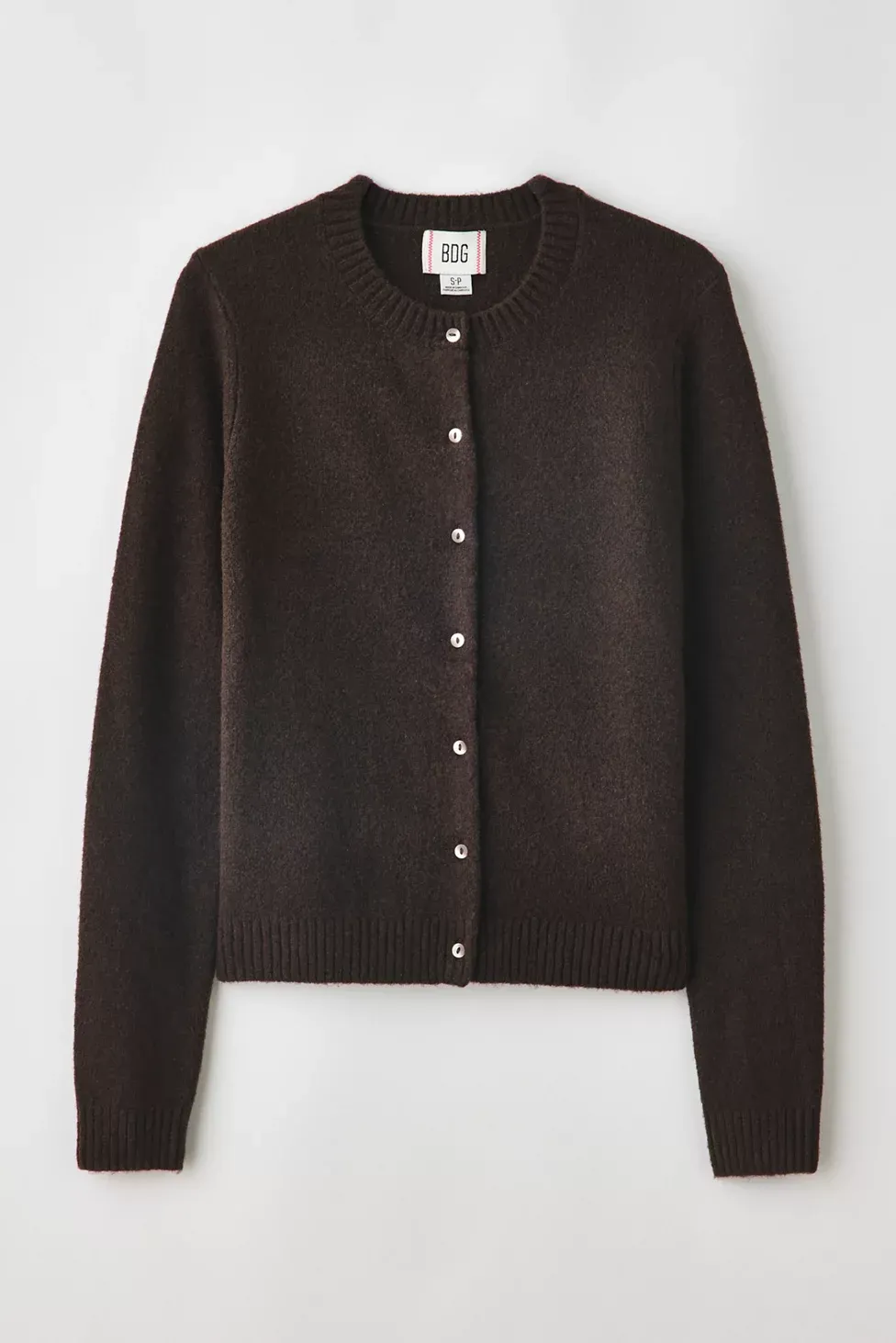 BDG So Soft Cardigan - Brown