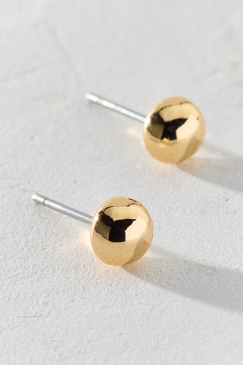 Manhattan 14k Gold-Plated Stud Earrings - Gold