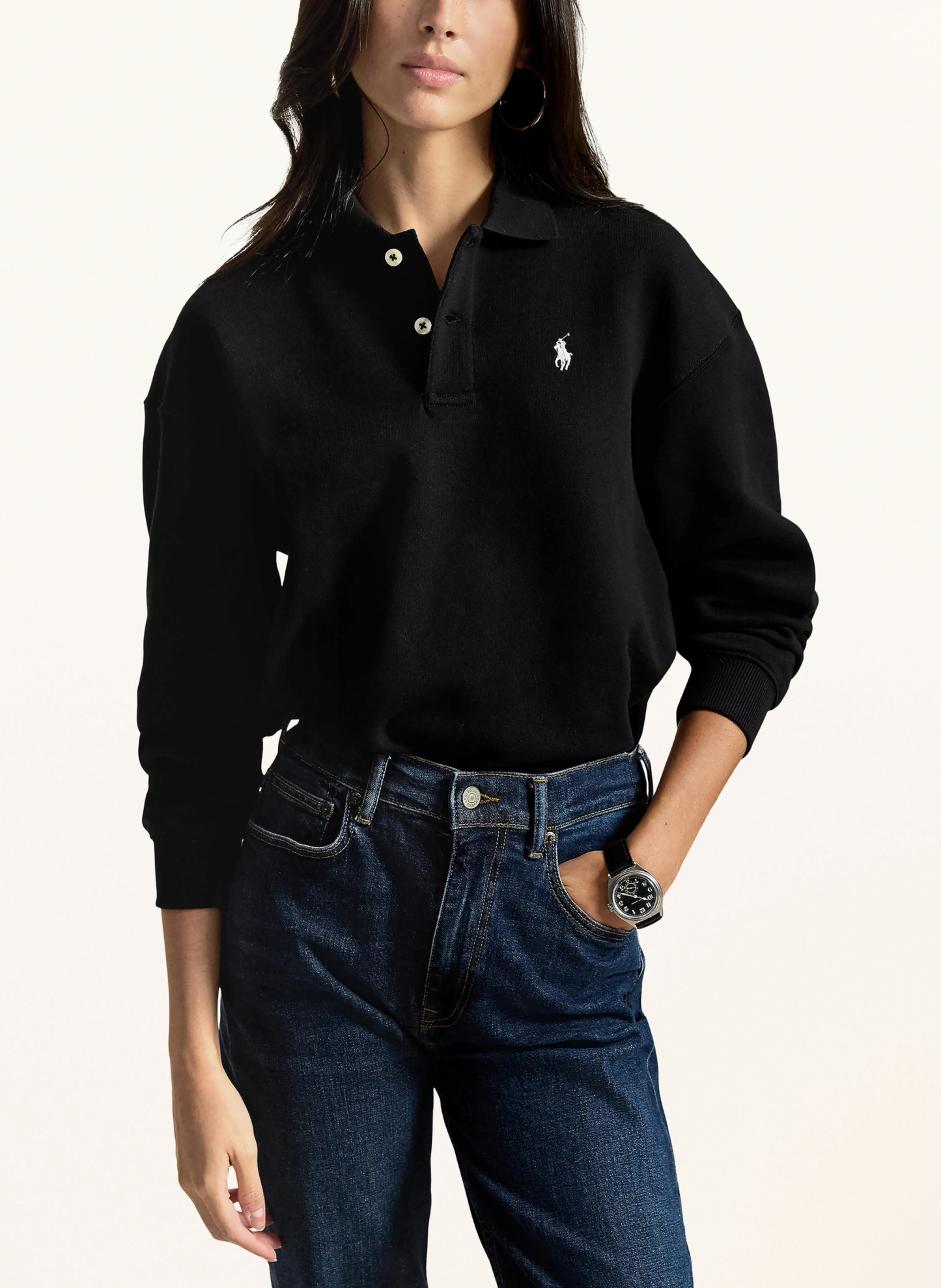 POLO RALPH LAUREN Sweatshirt – SCHWARZ