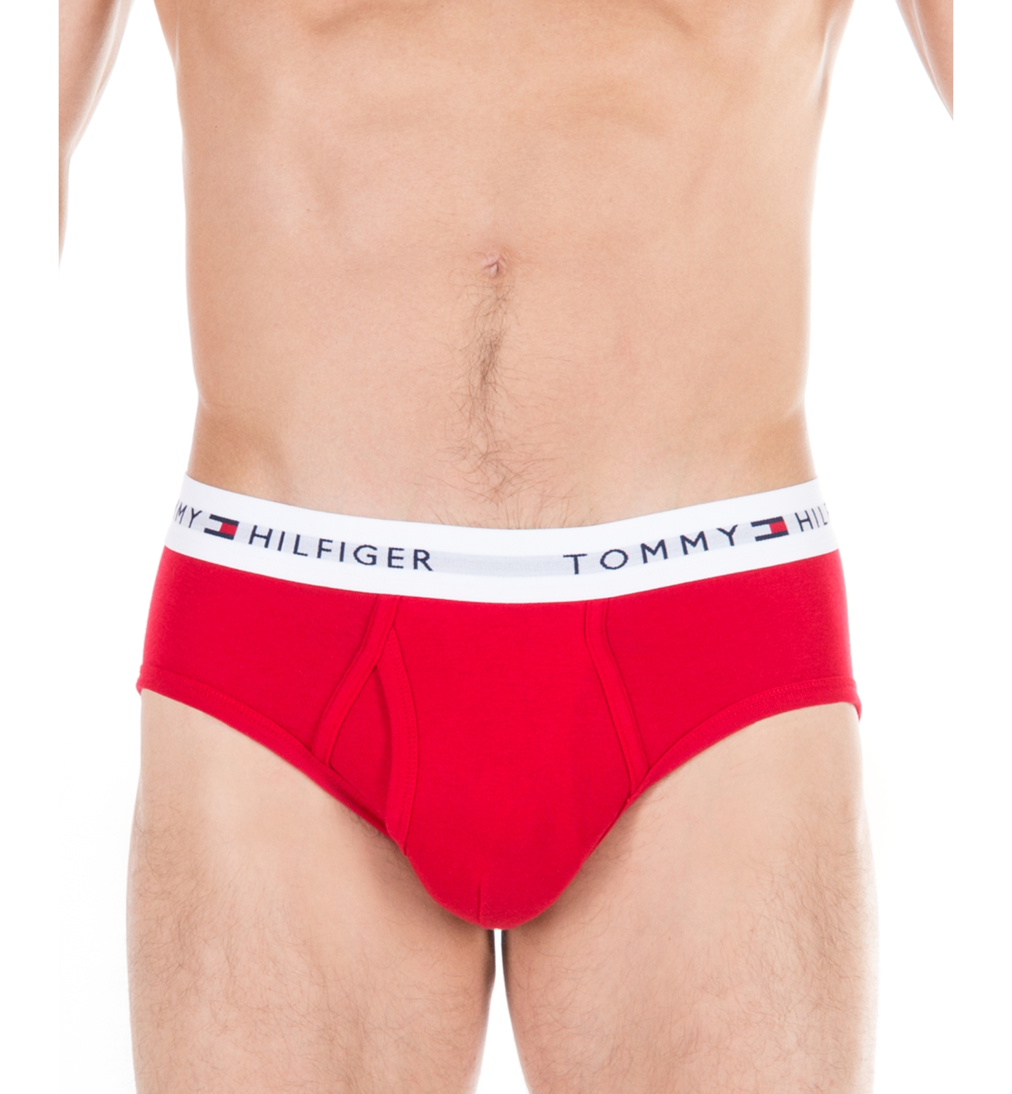 Tommy Hilfiger Men's 4-Pack Classic Cotton Moisture-Wicking Briefs Underwear - Mahogany