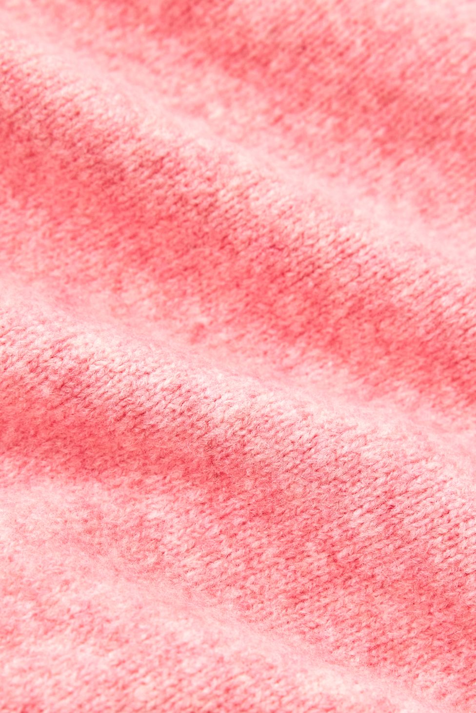 Out From Under Julia Twist Plunging V-Neck Cropped Sweater - Pink