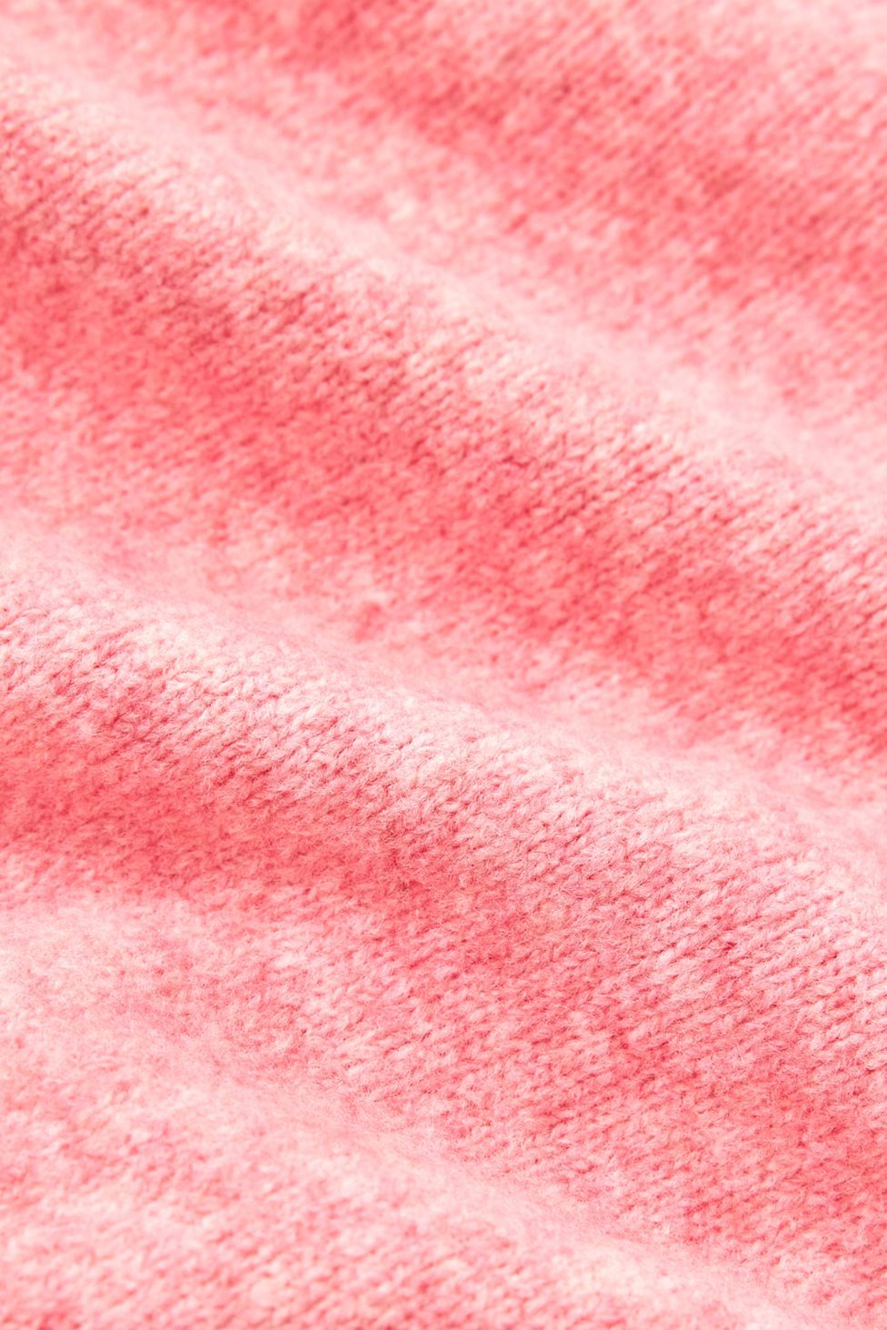 Out From Under Julia Twist Plunging V-Neck Cropped Sweater - Pink
